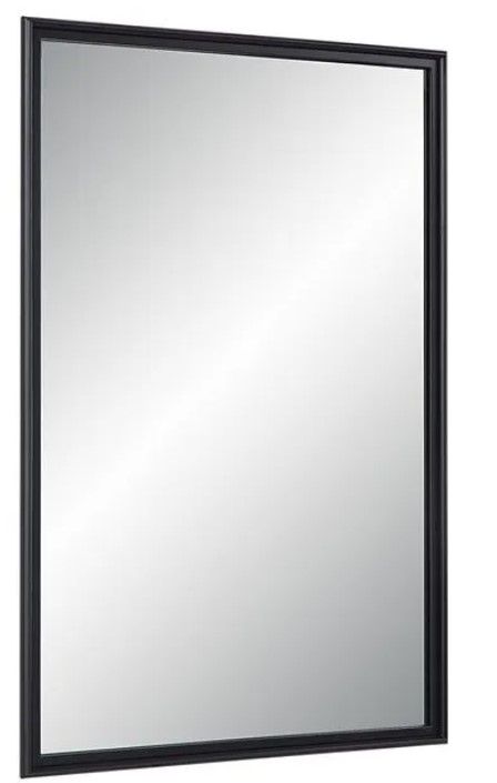 Renwil® Lausanne Matte Black Accent Mirror-1
