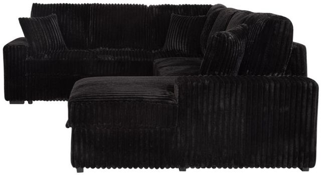Coaster® Devonshire Black 3-Piece U-Shape Sleeper Sectional and Storage Chaise-1