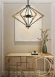 Cal® Lighting & Accessories Malounta Antique Brass/Black Chandelier-2