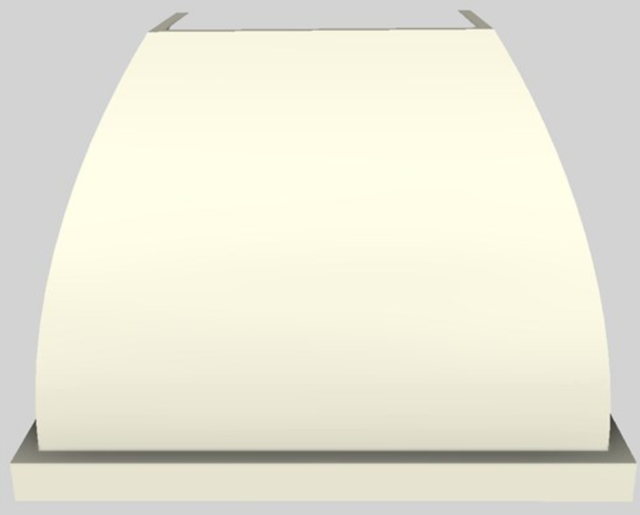 Vent-A-Hood® Designer Series 42" Biscuit Wall Mounted Range Hood-0