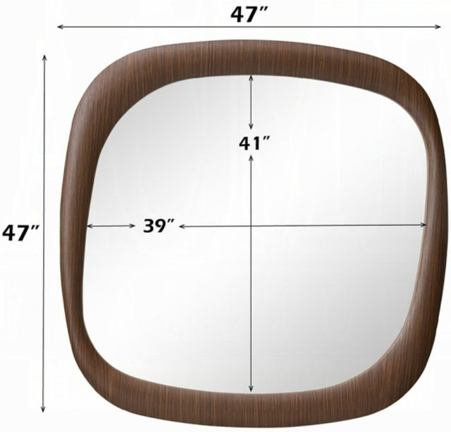 ACME Furniture Dana Dark Walnut Accent Mirror-2