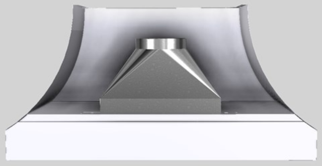 Vent-A-Hood® Designer Series 60" White Wall Mounted Range Hood-3