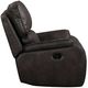 New Classic® Home Brookings Charcoal Manual Glider Recliner-4