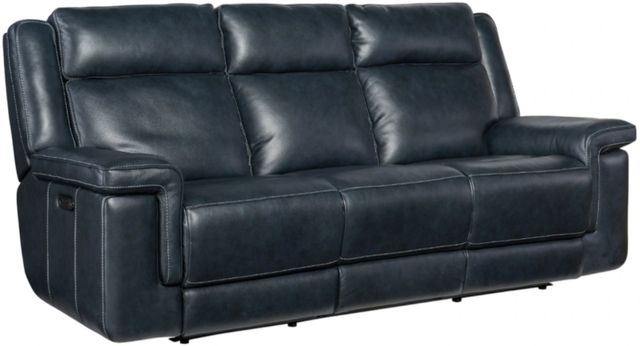 Hooker® Furniture MS Montel Cosmos Cobalt Lay Flat Power Reclining Sofa with Power Headrests and Lumbar-0