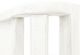 International Furniture Direct White Roots White Queen Panel Bed-3