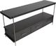 Magnussen Home® Spencer Aged Nickel/Dark Briarsmoke Rectangular Sofa Table-3
