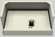 Vent-A-Hood® Designer Series 42" Biscuit Wall Mounted Range Hood-4