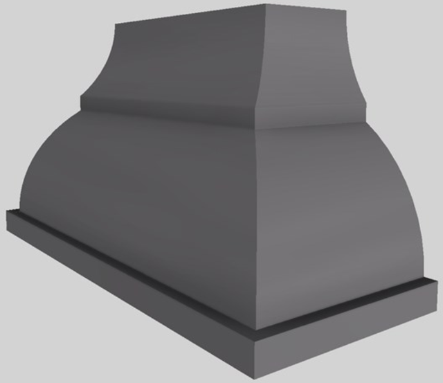Vent-A-Hood® Designer Series 54" Gunsmoke Wall Mounted Range Hood-2