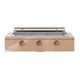 Caliber™ Rockwell Social 48" 3-Burner Champagne Built-In Natural Gas Grill with Gold Hardware-0