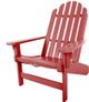Pawleys Island Essentials Adirondack Chair-Red-0