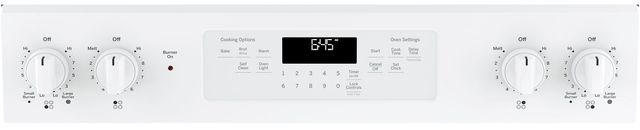 GE® 30" White Slide in Electric Range-1