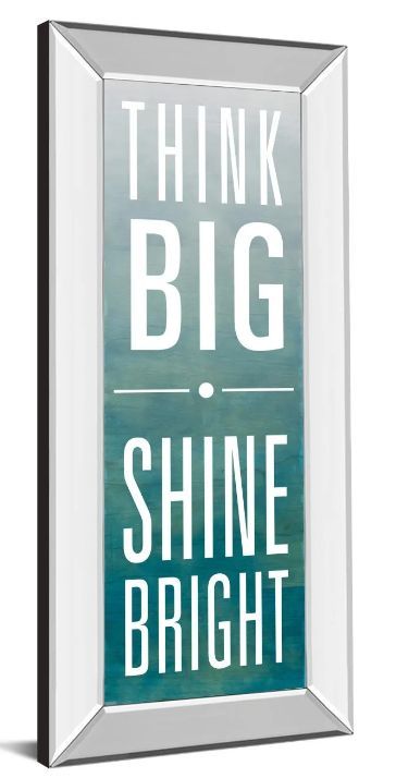 Classy Art Shine by Sd Studios Mirror Framed Wall Art-1