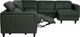 Palliser® Furniture Customizable Paolo 4-Piece Power Reclining L-Shape Sectional-2