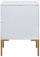 TOV Furniture Quinn White Side Table-1