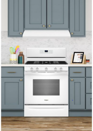 Amana® 30" White Under Cabinet Range Hood-0