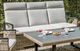 Furniture of America® Antigua Brown/Gray Fabric/Faux Wicker Outdoor Sofa-0