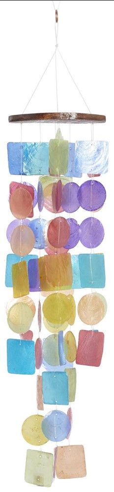 Deco Marche Multi Colored 20" Windchime-0
