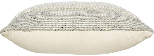 Signature Design by Ashley® Rowcher Gray/White Throw Pillow-1