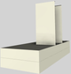 Vent-A-Hood® 48" Biscuit Contemporary Wall Mounted Range Hood-5