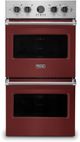 Viking® 5 Series 27" Reduction Red Professional Built In Double Electric Premiere Wall Oven-0