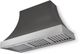AGA Cascade 48" Slate Wall Mounted Range Hood with Brushed Brass Trim-0