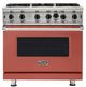 Viking® 5 Series 36" Spiced Cider Pro Style Liquid Propane Gas Range-0