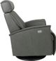 Fjords® Relax Venice Grey Small Dual Motion Swivel Recliner-2