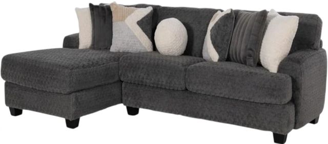 Albany Industries 2-Piece Doodle Iron Left-Arm Facing Sectional-0
