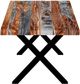 Corcoran Importation Zen Grey 70" Wood Dining Table-2