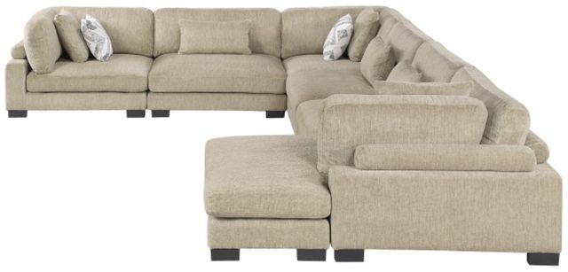 Homelegance® Tinley 6-Piece Brown Modular Sectional and Chaise-3