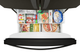 Whirlpool® 20 Cu. Ft. Wide Counter Depth French Door Refrigerator-Fingerprint Resistant Black Stainless Steel-4