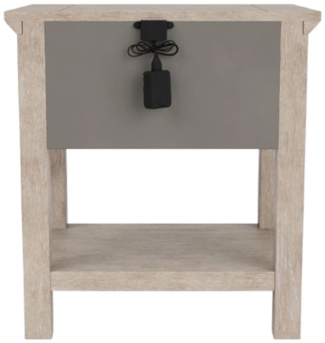 Riverside Furniture Bennett Frosted Gray Nightstand-4
