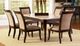 Steve Silver Co.® Marseille Marble Top Dining Table with Brown Base-1