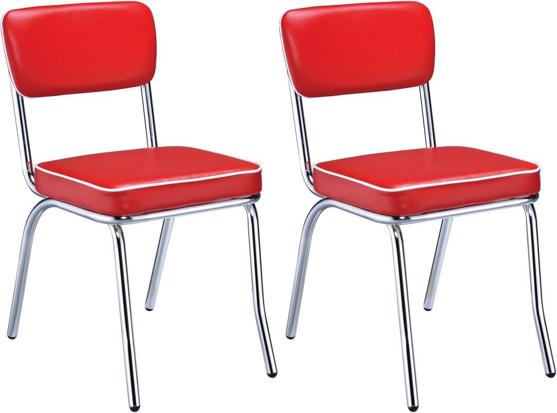 Coaster Retro 2-Piece Side Chairs