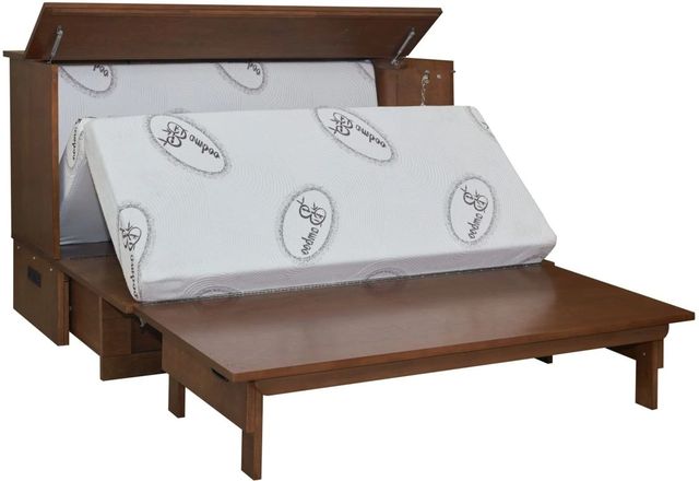 CabinetBed Inc.™ Elite Harrison Cojoba Folding Queen Bed-1