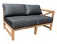 CabanaCoast® Customizable Kensington SOL Teak™ Outdoor Sectional Right Module-0