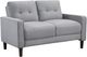 Coaster® Bowen Gray Loveseat-0