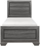 Homelegance® Beechnut Gray Youth Twin Panel Bed-2