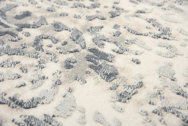 Rizzy Home Chelsea Cream/Gray 7'10" x 9'10" Rug-1