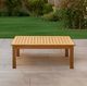 New Classic® Home Furnishings Bristol Bay Natural Wood Outdoor Patio Coffee Table-1