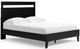 Signature Design by Ashley® Finch 4-Piece Black/Brown Queen Panel Bed Set-1