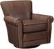 Smith Brothers Customizable 514 Leather Swivel Chair-0