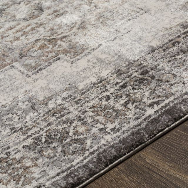 Surya Montana Charcoal/Cream/Gray 8'x10' Area Rug-1