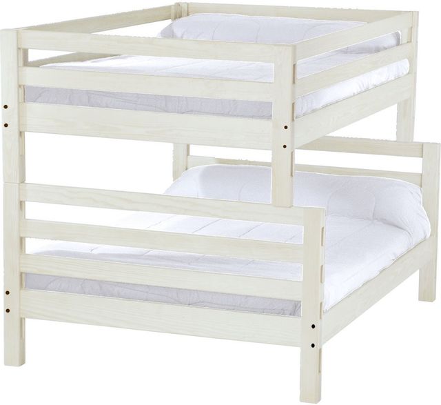 Crate Designs™ Furniture Cloud Full XL/Queen Tall Ladder End Bunk Bed-0