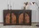 International Furniture Direct Blackburn Brown Console-1