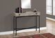 Monarch Specialties Inc. Taupe Reclaimed Wood 42"L Console Table with Black Metal Base -1