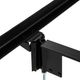 Malouf® Structures® Steelock® Twin Bolt-On Headboard/Footboard Bed Frame-2