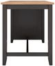 Signature Design by Ashley® Gesthaven Natural Counter Height Dining Table with Dark Brown Base-4