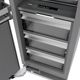 ZLINE Autograph Edition 24" 12.5 Cu. Ft. Panel Ready Column Refrigerator with Graphite Gray Interior and Champagne Bronze Accents-4