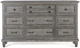 Magnussen Home® Lancaster Dovetail Grey Drawer Dresser-0